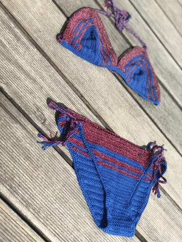 háčkované BIKINI